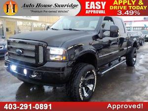  Ford F-350 SD Lariat Crew Cab 4WD LIFTED RIMS