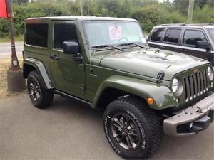  Jeep Wrangler SAHARA 75TH ANNIVERSARY 4X4 2 DOOR