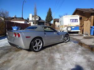  Chevrolet Corvette machine silver Convertible