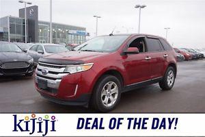  Ford Edge SEL Accident Free, Leather, Sunroof, Backup