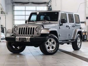  Jeep Wrangler Unlimited Sahara 4WD w/Navigation