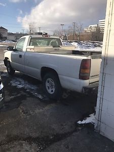 03 GMC  reg cab long box