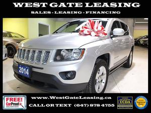  Jeep Compass SPORT 4WD LEATHER CERTIFIED