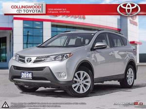  Toyota RAV4 LIMITED AWD LEATHER AND ONE OWNER