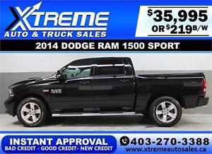  DODGE RAM SPORT CREW *INSTANT APPROVAL* $0 DOWN