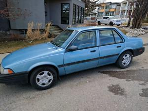 93 Cavalier sedan *VERY LOW KM*