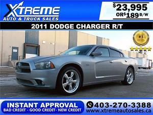 Dodge Charger R/T HEMI $189 bi-weekly APPLY NOW DRIVE