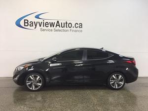  Hyundai Elantra LTD- GDI! TINT! SUNROOF! LEATHER! NAV!