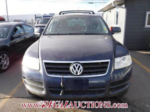  VOLKSWAGEN TOUAREG 4D UTILITY V6 4WD