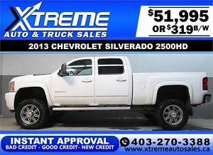  CHEVY DIESEL LIFTED *INSTANT APPROVAL* $0 DOWN $319/BW!