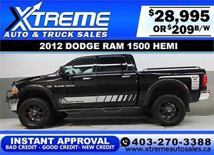  DODGE RAM SLT LIFTED *INSTANT APPROVAL* $0 DOWN $209/BW