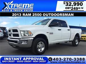  Dodge Ram  Outdoorsman $249 B/W APPLY NOW DRIVE NOW