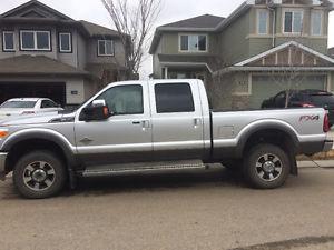  Ford F-350 Silver Pickup Truck