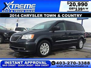  Chrysler Town and Country $139 b/w APPLY NOW DRIVE NOW