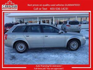  Audi A4 3.0L all wheel drive $ FINANCING AVAILABLE