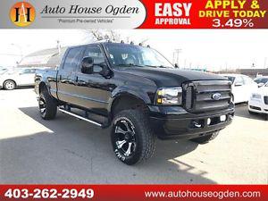  Ford F-350 SD Lariat Crew Cab 4WD LIFTED RIMS