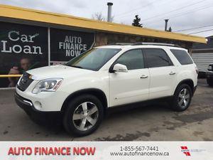  GMC Acadia SLT AWD LEATHER LOADED IN HOUSE FINANCING