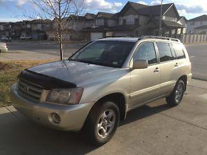 Toyota Highlander SUV 4WD