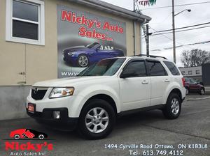 Mazda Tribute GT 4WD, LEATHER, SUNROOF, BACKUP CAM,