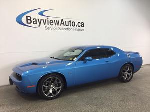  Dodge Challenger R/T- HEMI! 6 SPD! LEATHER! NAV! SUPER