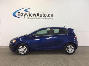  Chevrolet Sonic - REMOTE START! A/C! HEATED SEATS! ON