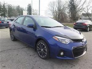  Toyota Corolla 4dr Sdn CVT S w/ Upgrade Package