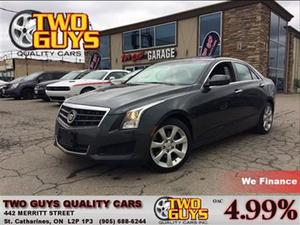  Cadillac ATS 2.0L Turbo LEATHER SUN ROOF BACK UP CAMERA