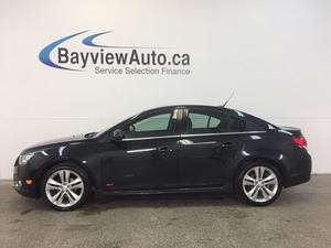  Chevrolet Cruze LT- 6 SPD! TURBO! ROOF! LEATHER! REV