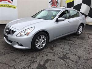  Infiniti G37 Luxury,Leather, Sunroof, AWD, Only