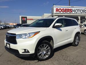  Toyota Highlander XLE AWD V6 - NAVI - 8 PASS - LEATHER