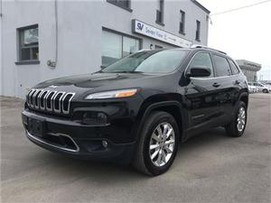  Jeep Cherokee LIMITED NAVIGATION, LEATHER, ONLY 