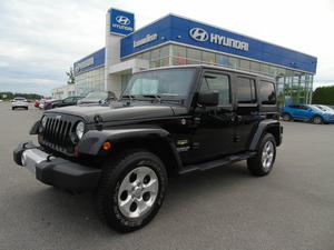  Jeep Wrangler SAHARA 4PORTES 2 TOITS