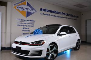  Volkswagen Golf GTI AUTOBAHN NAV MANUELLE 2.0L TOIT