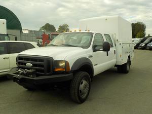  Ford F-550 Crew Cab Dually Diesel 4WD Service Truck