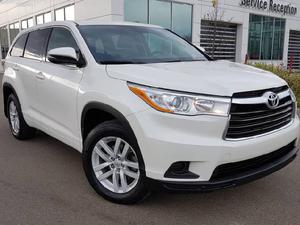  Toyota Highlander in Edmonton, Alberta, $