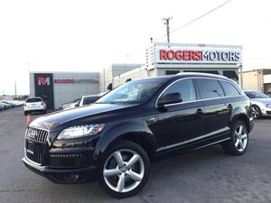  Audi Q7 3.0T QTRO - S-LINE - 7 PASS - NAVI - PANO ROOF