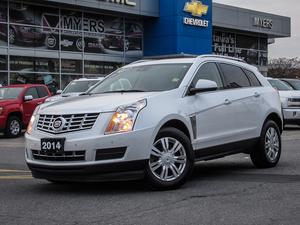  Cadillac SRX LUXURY, NAV, AWD, SUNROOF, BLIND ZONE