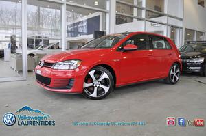  Volkswagen Golf GTI AUTOBAHN*TOIT*BLUETOOTH*0.9%