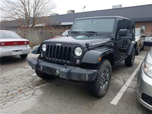  Jeep Wrangler RUBICON NAVIGATION, LEATHER, ONLY 