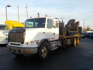  Freightliner FL112 with Hiab 175 Crane Truck and Air