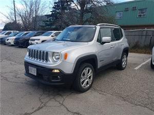  Jeep Renegade LIMITED SKY POWER SUNROOF, NAVIGATION,