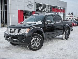  Nissan Frontier PRO 4X, NAVIGATION, LEATHER, BACK UP