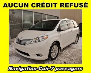  Toyota Sienna AWD NAVIGATION CUIR