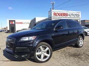  Audi Q7 TDI - S-LINE - 7 PASS - NAVI - PANO ROOF