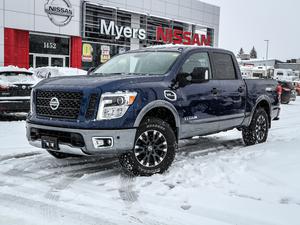  Nissan Titan PRO4X, NAV, REVERSE CAMERA.