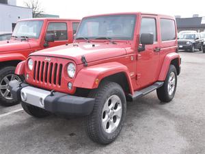  Jeep Wrangler SAHARA NAVIGATION, BLUETOOTH, DUAL TOP