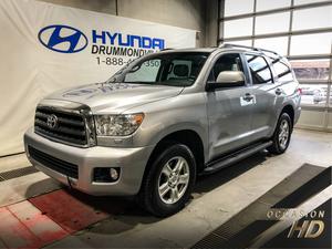  Toyota Sequoia SR5 4X4 + CUIR + MAGS + HITCH + MOINS CH