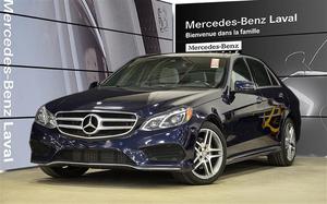  Mercedes-Benz E250 BLUETEC AWD SEDAN