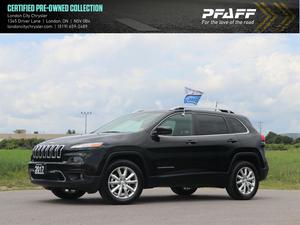  Jeep Cherokee LIMITED 4X4, SUNROOF, LEATHER