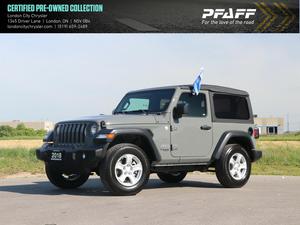  Jeep Wrangler SPORT 4X4, BACKUP CAM, BLUETOOTH